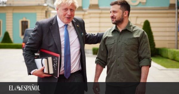 Boris Johnson vuelve a visitar Kiev después de que Ucrania logre ser candidata a entrar en la UE