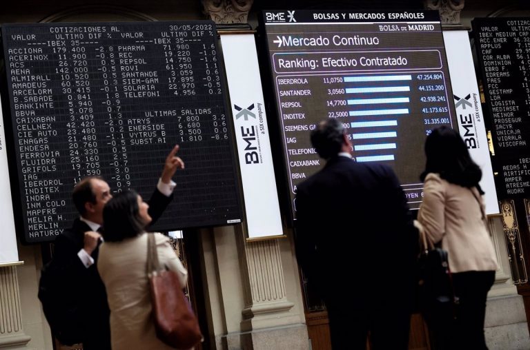 El Ibex 35 recupera los 8.800 puntos al subir un 1,28% este lunes
