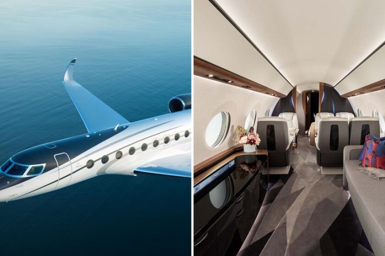 así es por dentro el nuevo avión de Elon Musk, un lujo volante de 78 millones de dólares
