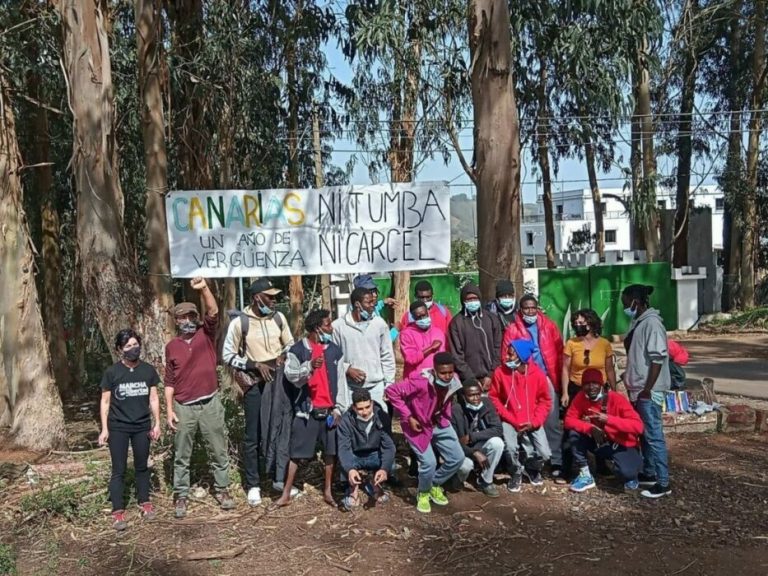 Personas migrantes bloqueadas en Canarias sin poder viajar inician Huelga de hambre en Campamento Las Raíces – Poder Popular