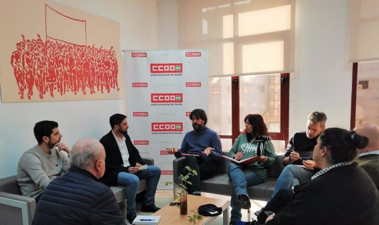 CCOO Sevilla hace un llamamiento a la «máxima unidad posible de la izquierda» e IU negocia «sin líneas rojas»