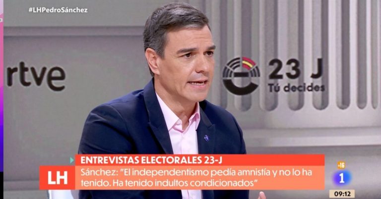 Sánchez cree que el PSOE «ha ido de menos a más» en campaña, mientras el PP «está desfondado»
