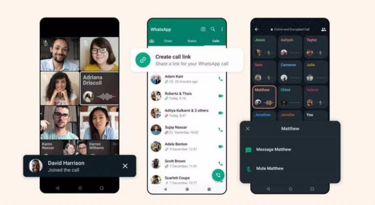 WhatsApp amplía a 15 el número de personas a las que se puede invitar a una videollamada grupal en Android