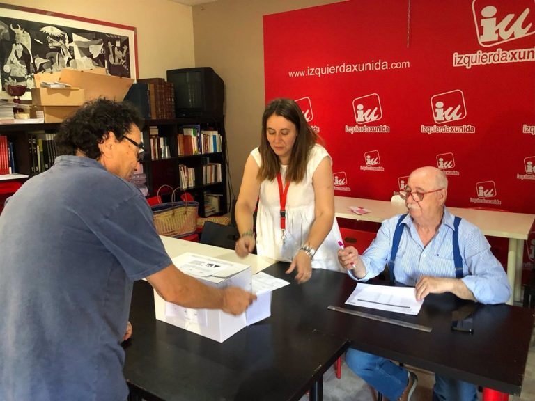 El 93,5% de la militancia de IU vota a favor del pacto de gobierno con los socialistas en Asturias